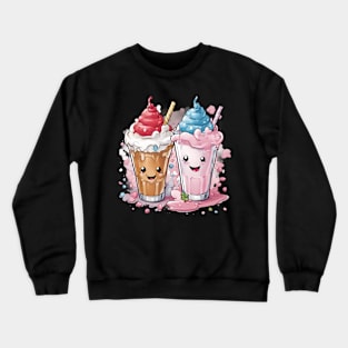 Kawaii Milkshake Crewneck Sweatshirt